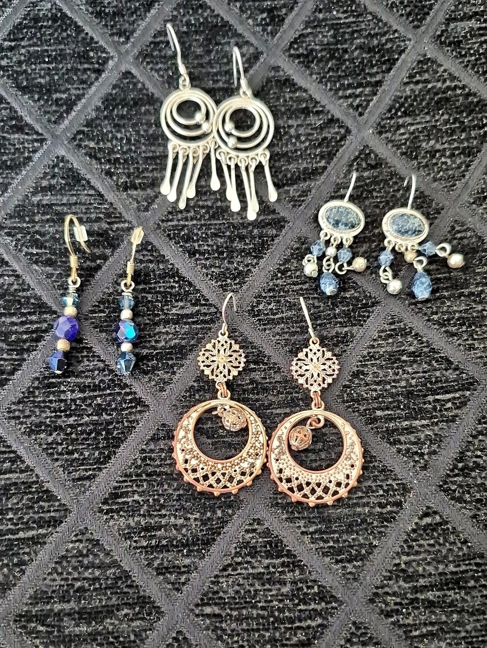 Multi-Pair Statement Earrings Set